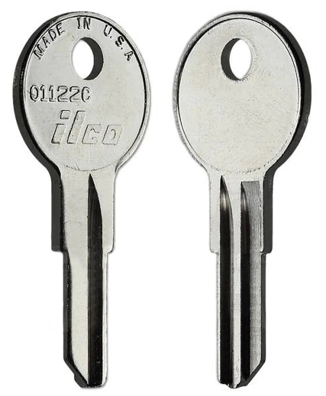 Kaba Ilco O1122C Key Blank – Yale Keyway, Nickel-Plated Brass