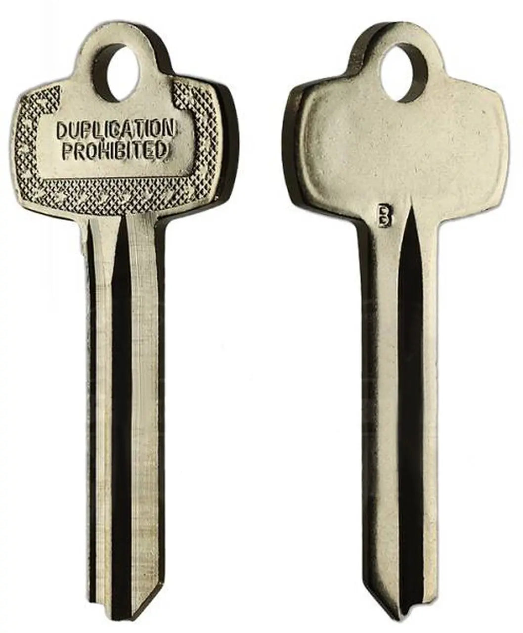 Kaba Ilco 1A1B1 Look-Alike Best B Key Blank, Nickel Silver