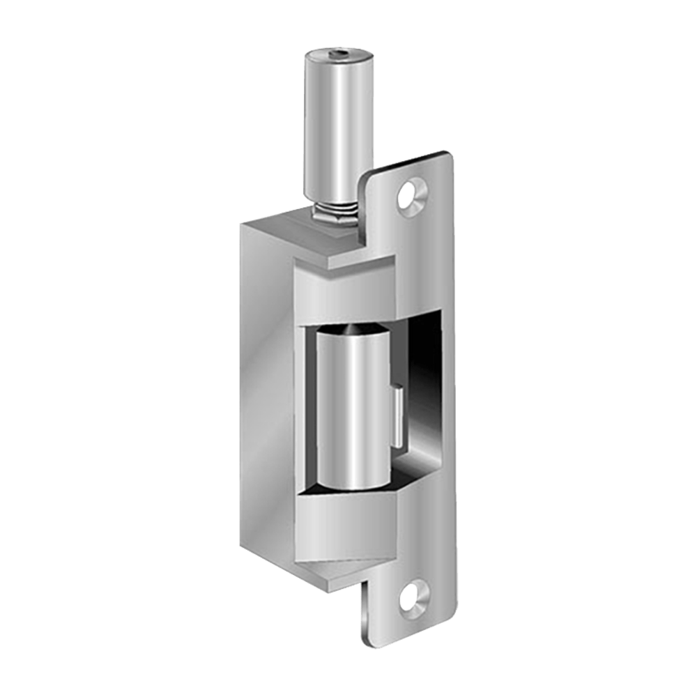 HES 712 24D 629 LBMLCM Fail Secure, Complete 24VDC Electric Strike, 1/2" Keeper, Metal Frame, Latchbolt & Locking Cam Monitor, Bright Stainless Steel
