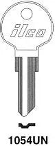 Kaba Ilco 1054UN Key Blank – Ilco IN29 Keyway, Nickel-Plated Brass