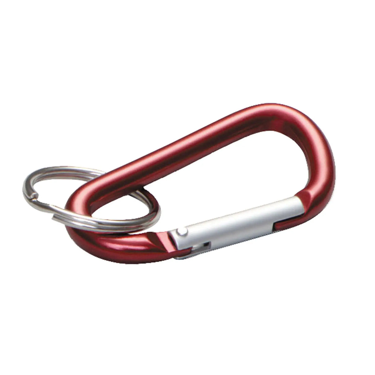 Lucky Line 46070 Small C-Clip with Split Key Ring Red 10 Per Pack
