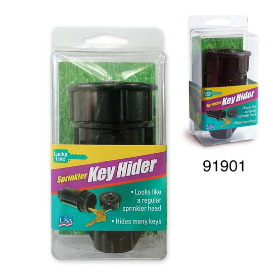 Lucky Line 91901 Sprinkler Key Hider Black 1 Per Card