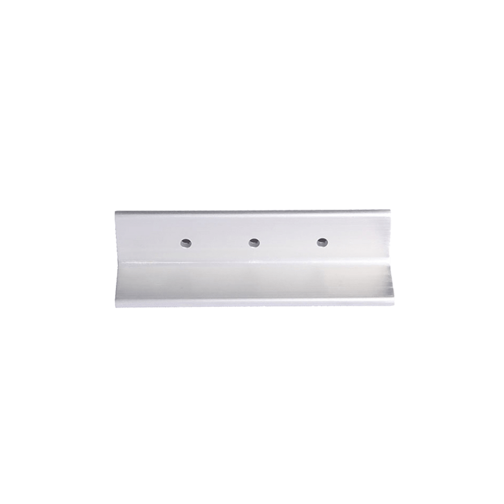 Securitron HEB-2CL-8 Header Extension Bracket, 2 x 2 x 8, Satin Aluminum Clear Anodized