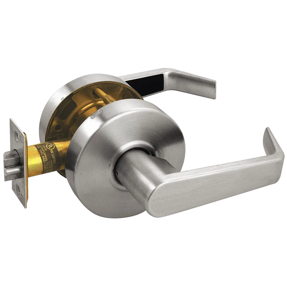 Arrow Lock RL01-SR-26D-R62-R73 Grade 2 Sierra Lever Lock, Passage, Satin Chrome, 2-3/4"