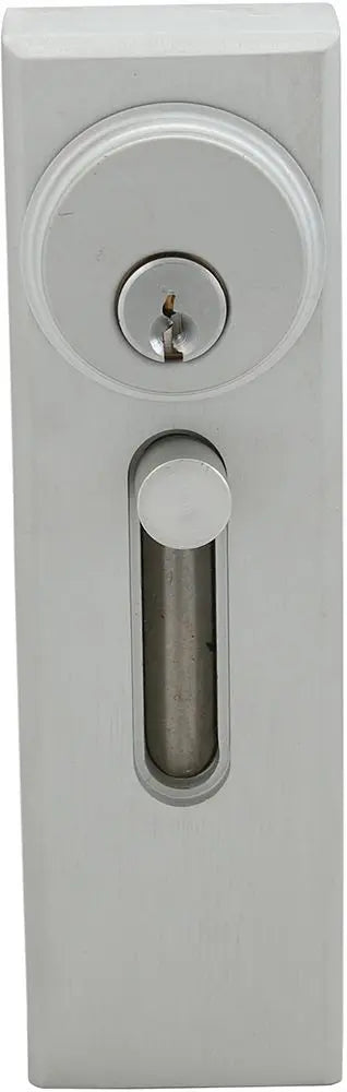 Progressive Hardware R1000AL Revolving Door & Sliding Door Drop Bolt, Satin Aluminum