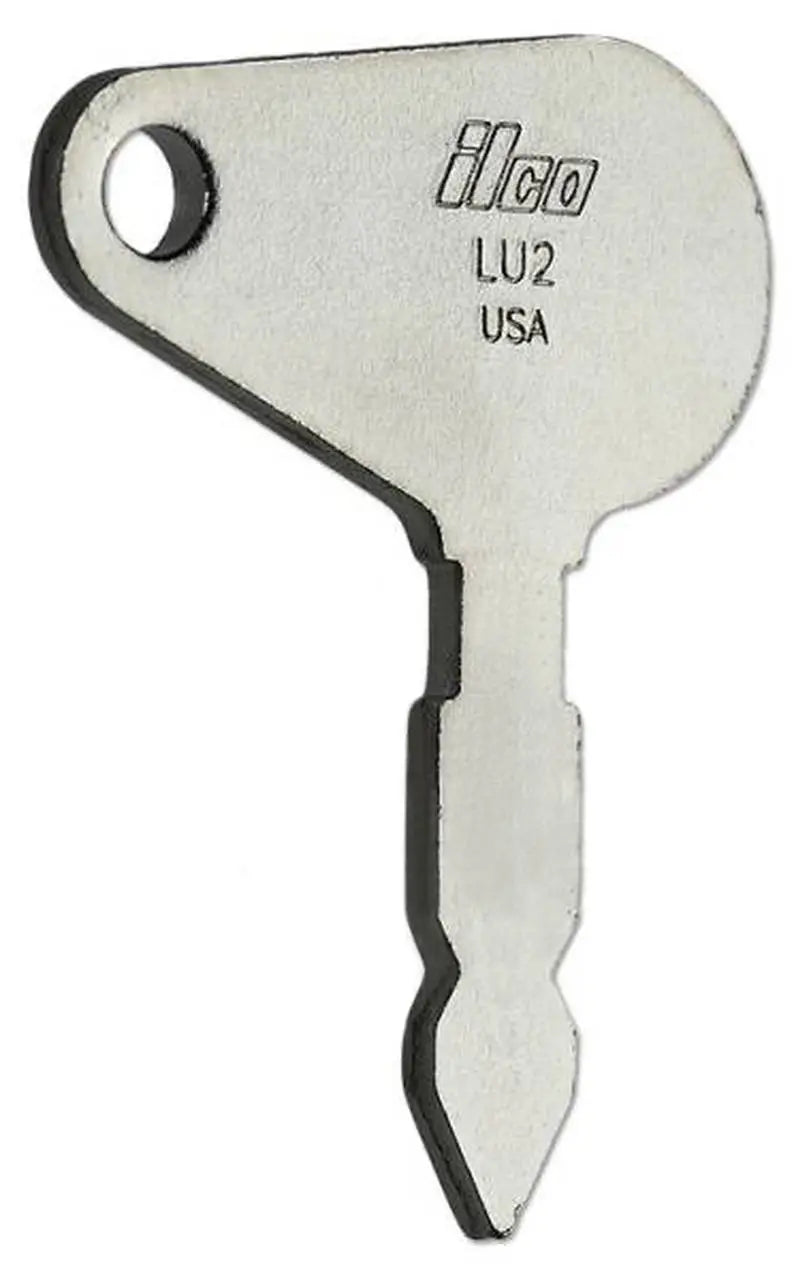 Kaba Ilco LU2 Lucas/Steel Key Blank, Flat Steel Electric Switch
