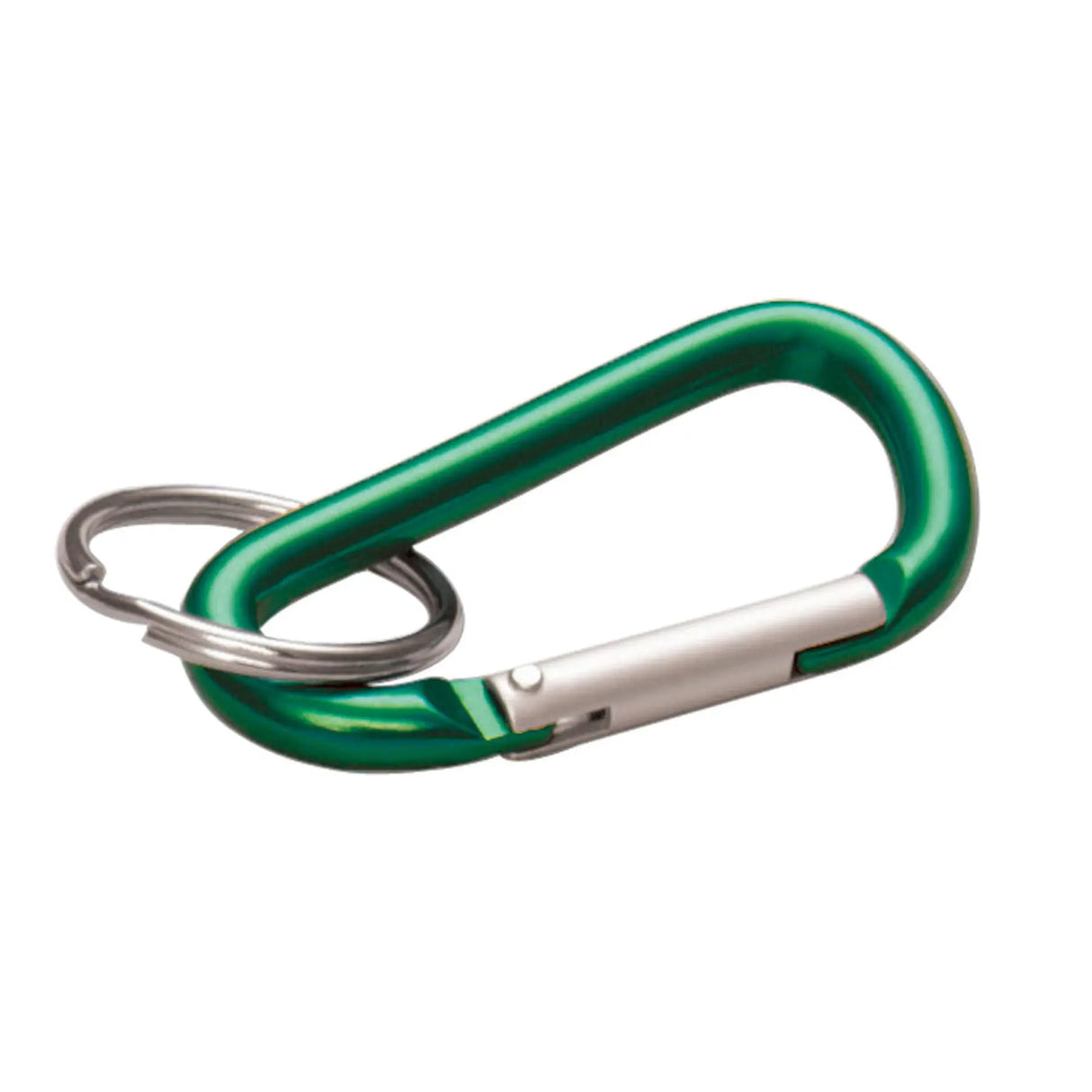 Lucky Line 46140 Large C-Clip with Split Key Ring Green 10 Per Pack