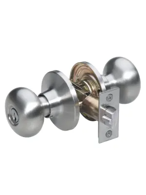Master Lock BCO0115KA4 BISQUIT KNOB GR3 ENTRY, SATIN NICKEL - KW1