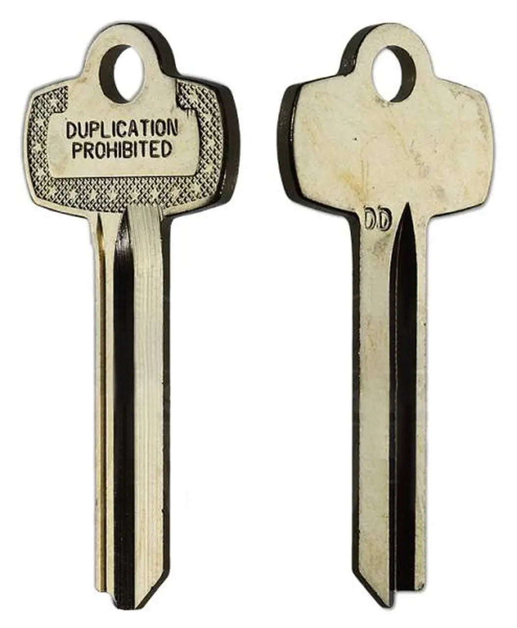 Kaba Ilco 1A1DD1 Look-Alike Best DD Key Blank, Nickel Silver