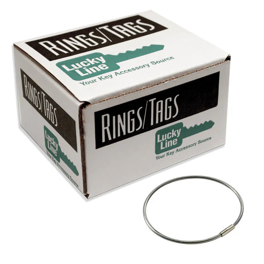 Lucky Line 74600 6" Pull Apart Ring 25 Per Pack