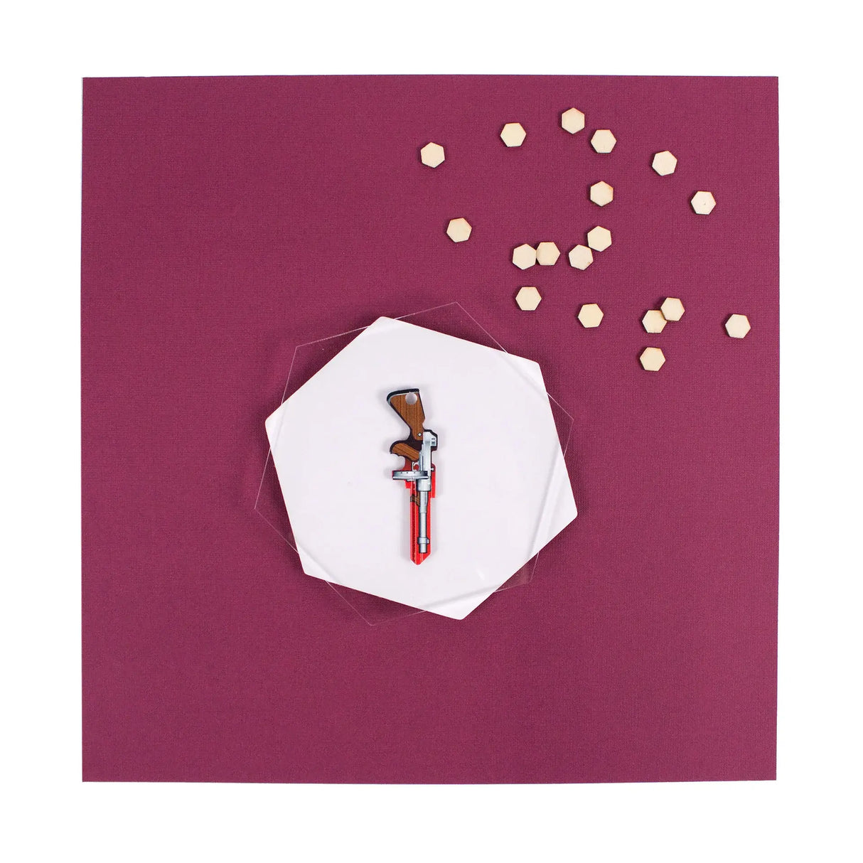 Lucky Line B139K Tommy Gun KeyShapes Blank, Kwikset KW1/KW10