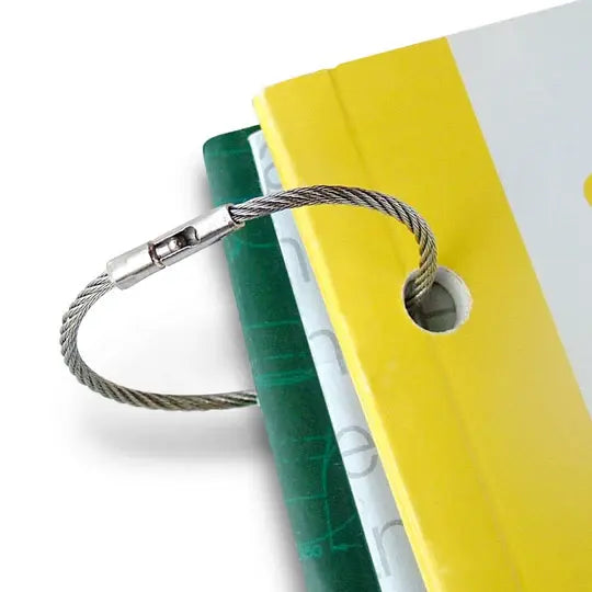 Lucky Line 71101 Flex-o-loc Cable Key Ring 1 Per Card