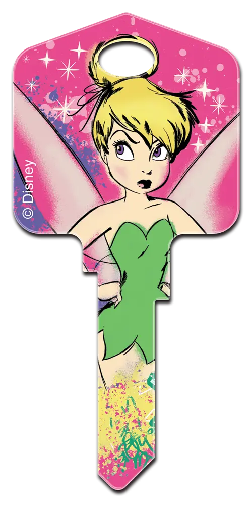 SC1-D65 Disney Keys Tinker Bell Stencil Tink