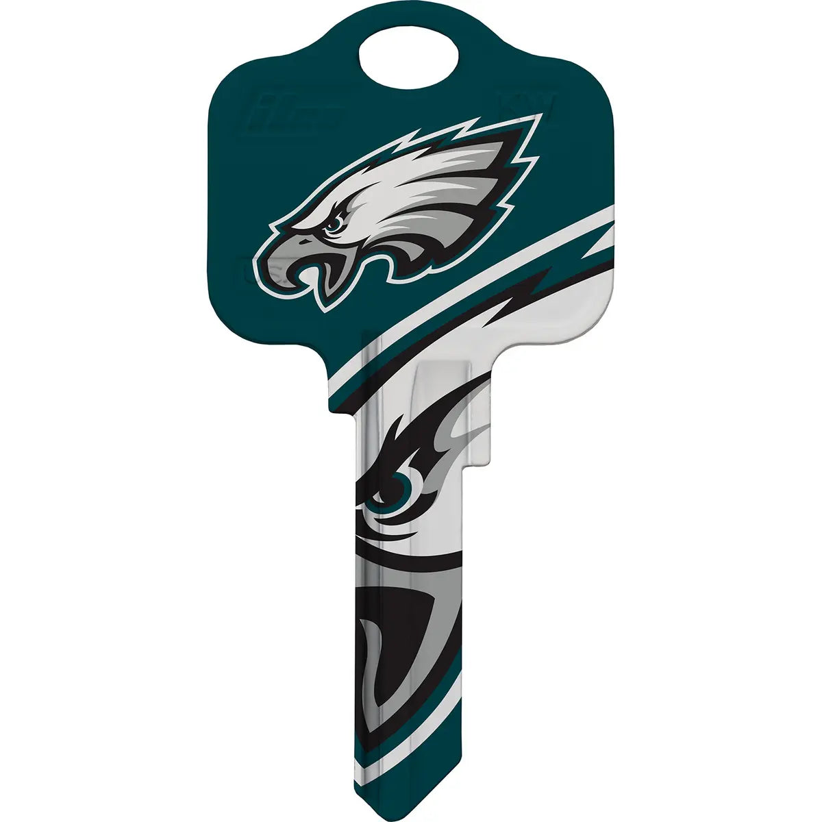 Kaba Ilco KW1-NFL-EAGLES Philadelphia Eagles Football House Key Blank KW Keyway