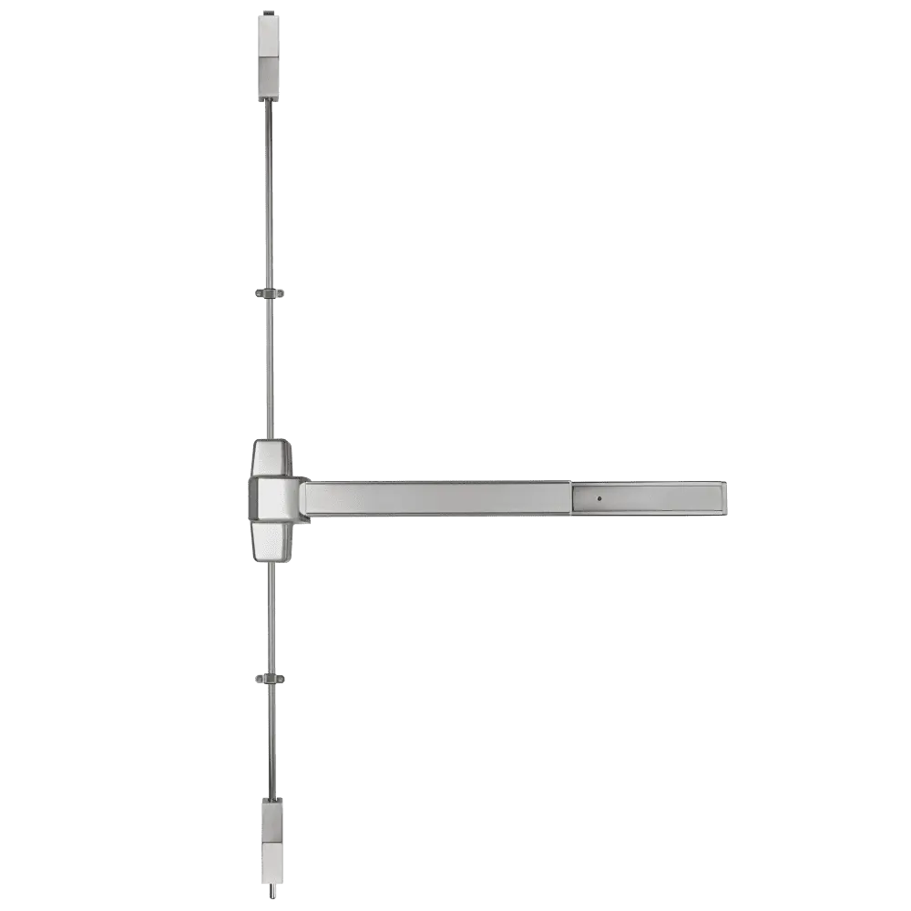 Marks USA M9900FVR-48/32D 48" Fire Rated Vertical Rod Rim Panic Device, Grade 1, Satin Stainless