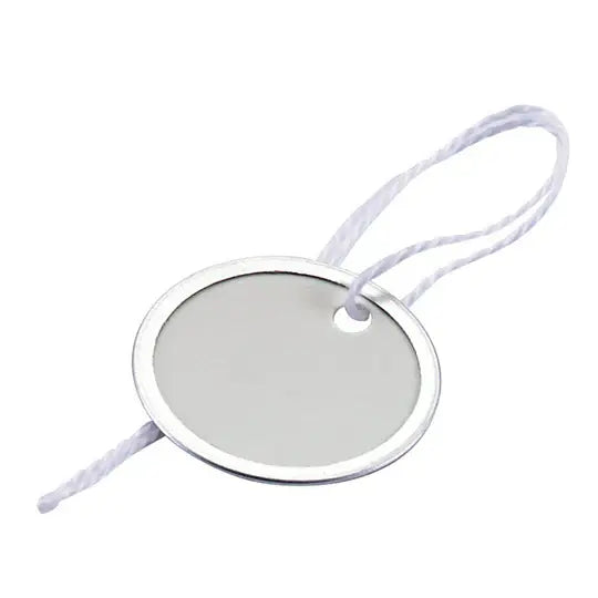 Lucky Line 27200 1-1/4" Paper Key Tag with String 100 Per Display Box