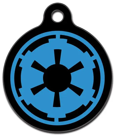 STAR WARS PET ID TAG SWID7-MD 1-1/4" MED IMPERIAL LOGO