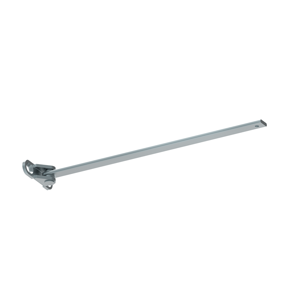 LCN 4640-79LR 689 Long Rod and Shoe, Aluminum