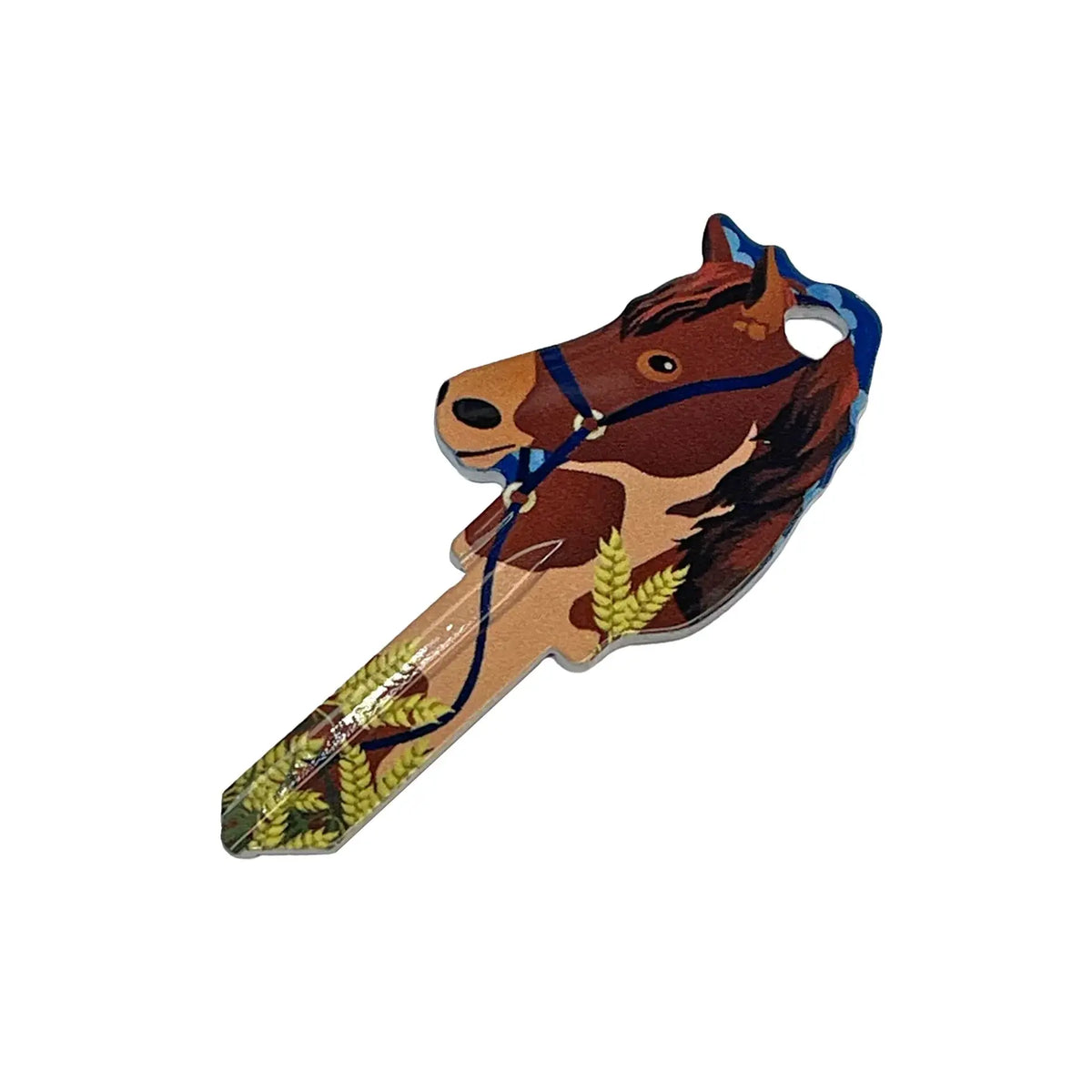 Lucky Line B149K Horse KeyShapes Blank, Kwikset KW1/KW10