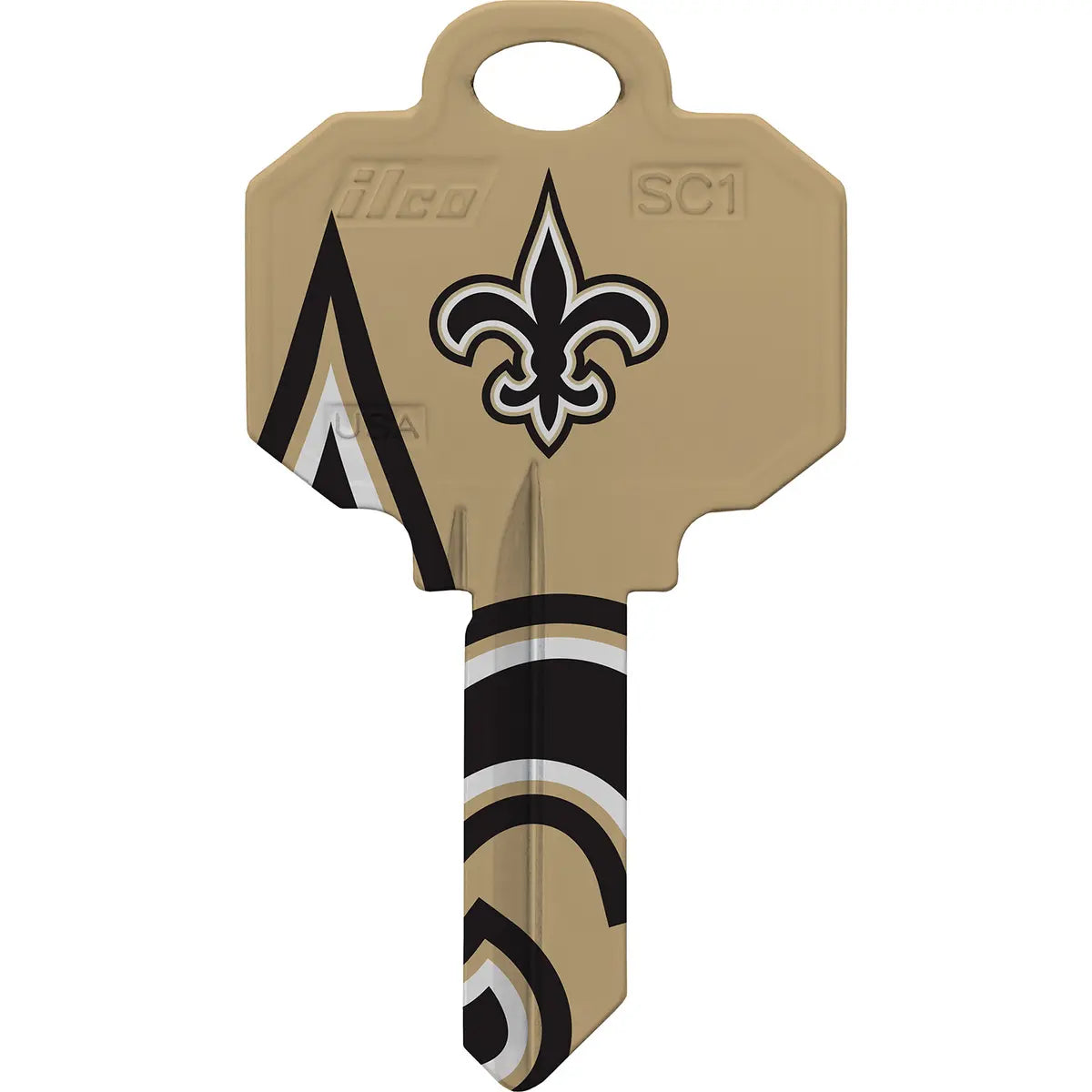 Kaba Ilco SC1-NFL-SAINTS New Orleans Saints Football House Key Blank SC1 Keyway