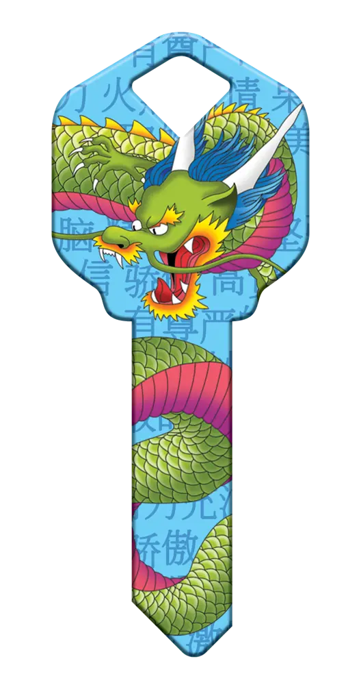 SC1-HK36 Happy Keys Schlage Dragon