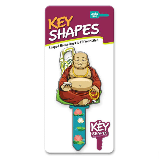 Lucky Line B137K Buddha KeyShapes Blank, Kwikset KW1/KW10
