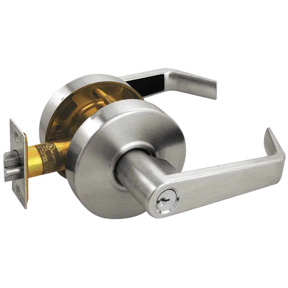 Arrow Lock RL11-SR-26D-R62-R71-KD-CS Grade 2 Sierra Lever Lock, Entry, Satin Chrome, SC1, 2-3/4"