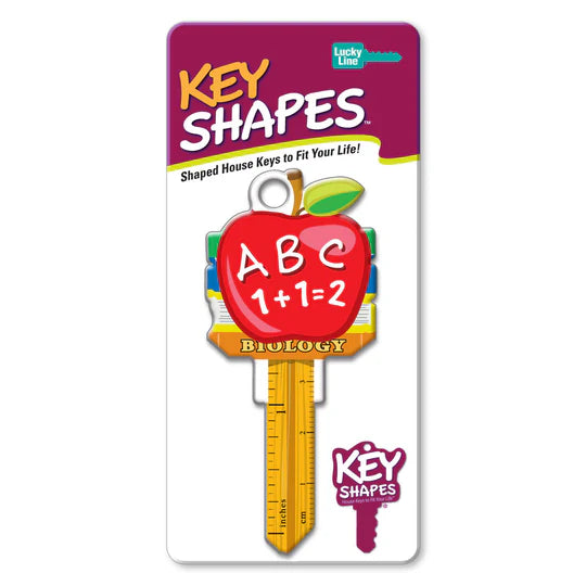 Lucky Line B131S Teacher KeyShapes Blank, Schlage SC1