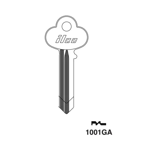 Kaba Ilco 1001GA Key Blank