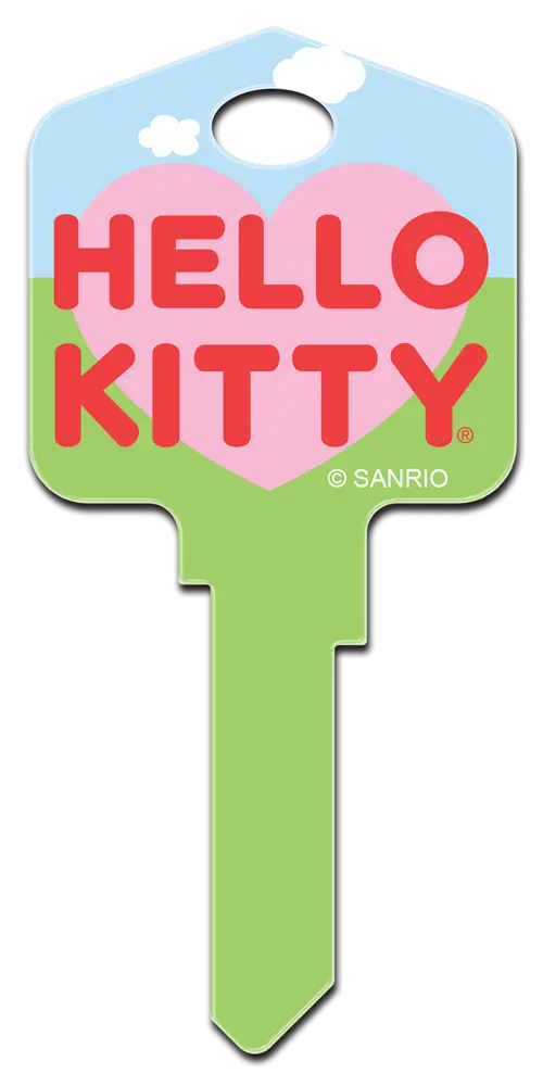 SC1-SR6 Hello Kitty Keys Schlage Hello Kitty's House