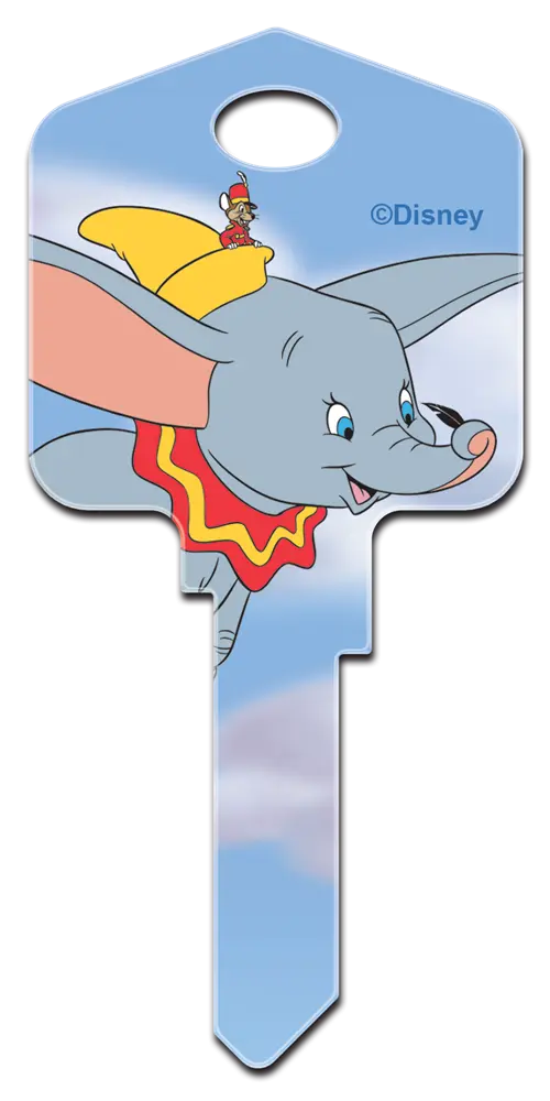 SC1-D123 Disney Keys Schlage Dumbo