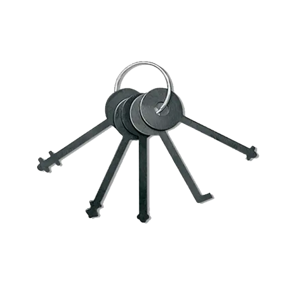 HPC PKS Warded Padlock Pick Set, 5 pcs