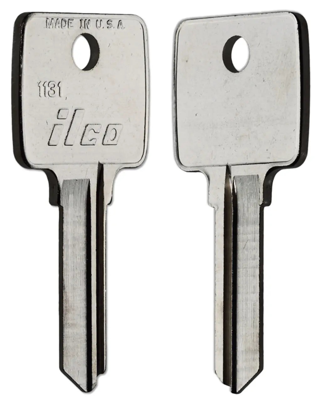 Kaba Ilco 1131 Key Blank – Arco Rifkin Bag Lock, Nickel-Plated Brass