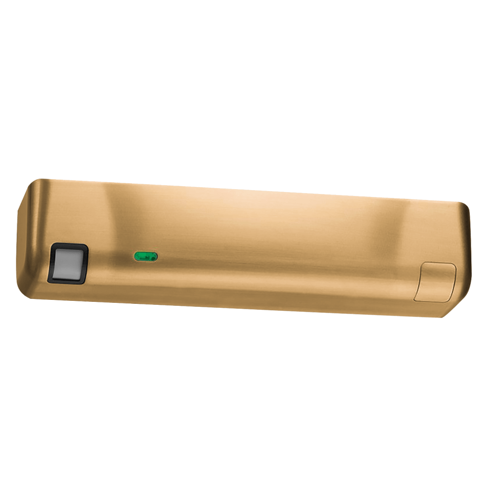 Securitron M380EBD 612 M380E Maglock, 600 lbs. Holding Force, 12/24 VDC Bondstat Monitor, DPS, Satin Bronze Clear Coated