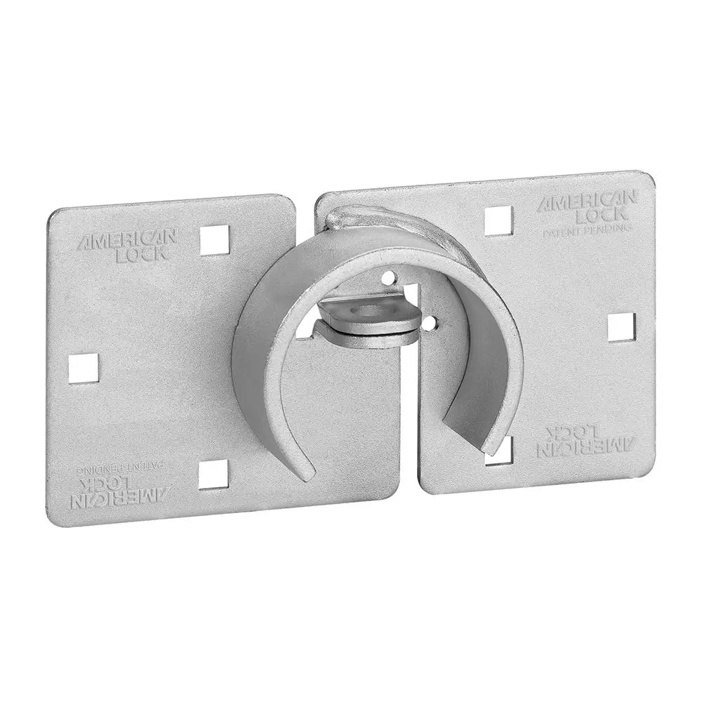 American Lock A801 8-3/4" Hidden Shackle Padlock Hasp, Fastens to Lock