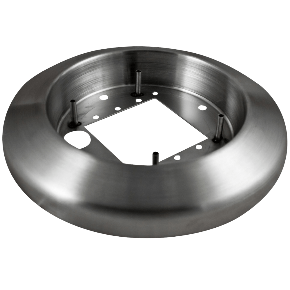BEA 10ESCUTCHEON45 Mounting option, stainless steel, used in place of mounting box