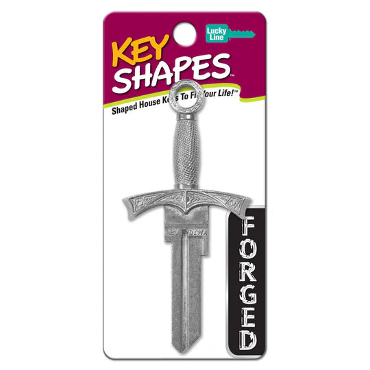 Lucky Line B301S Forged Sword Key Shape Schlage SC1 1 Per Card