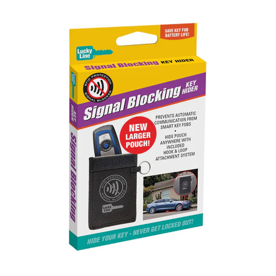 Lucky Line 91801 Signal Blocking Key Hider 1 Per Box