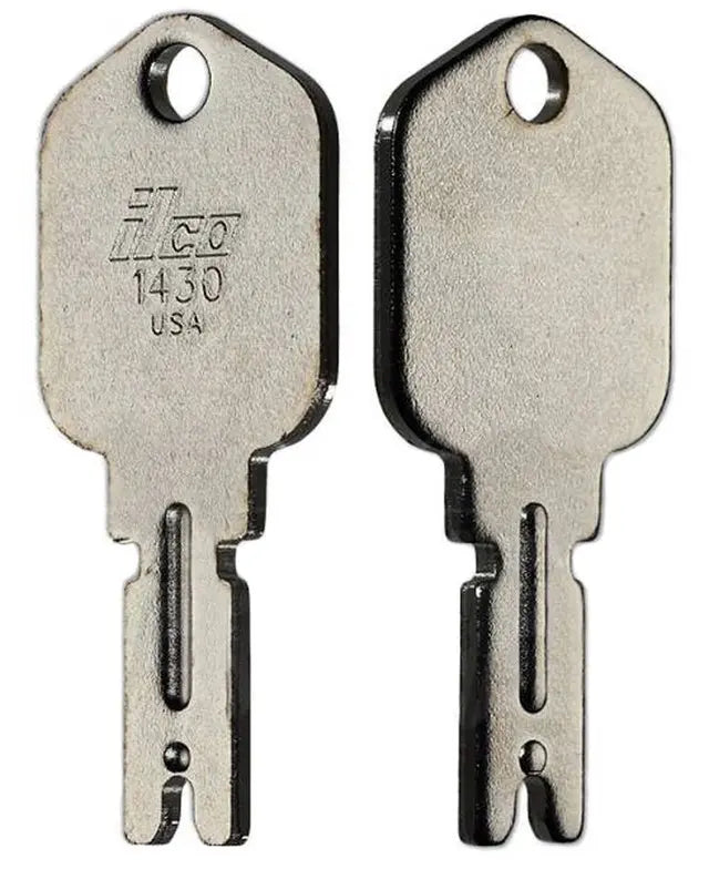 Kaba Ilco 1430 Clark Forklift Steel Key Blank – Flat Steel, CLF-1 Equivalent