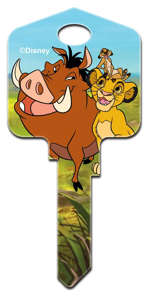 KW-D124 Disney Keys Kwikset The Lion King