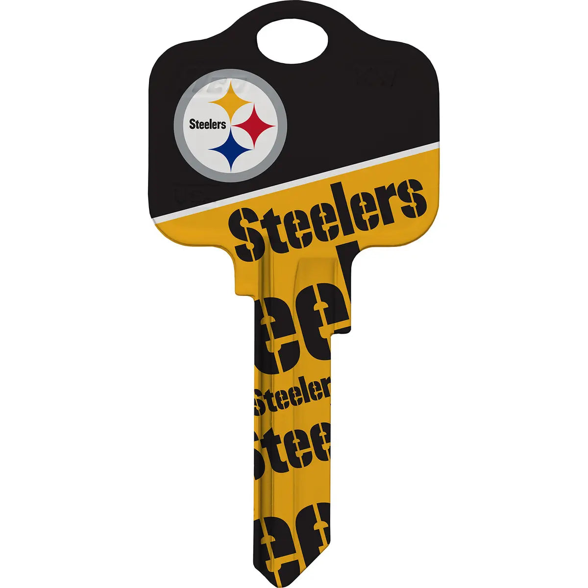 Kaba Ilco KW1-NFL-STEELERS Pittsburgh Steelers Football House Key Blank KW Keyway