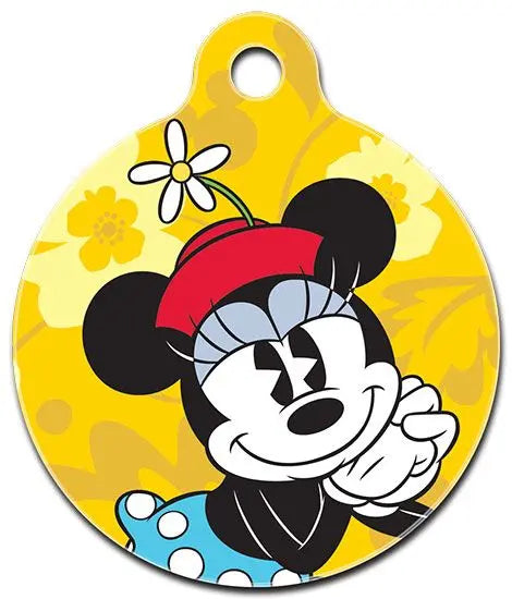 DISNEY PET ID TAG DID4-MD 1-1/4" MED MINNIE MOUSE