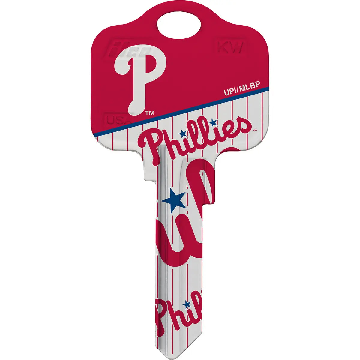 Kaba Ilco KW1-MLB-Philadelphia PHILLIES Baseball House Key Blank KW Keyway