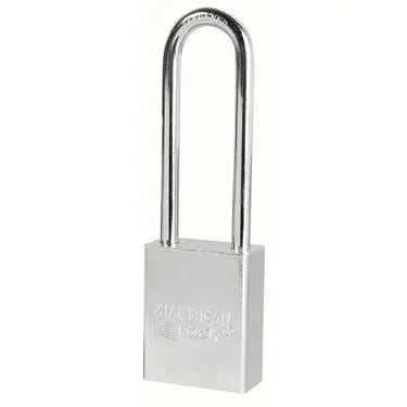 American Lock A5102KA 22367 Solid Steel Padlock 1-1/2" Body, 3" Tall 1/4" Diameter Shackle, Keyed Alike