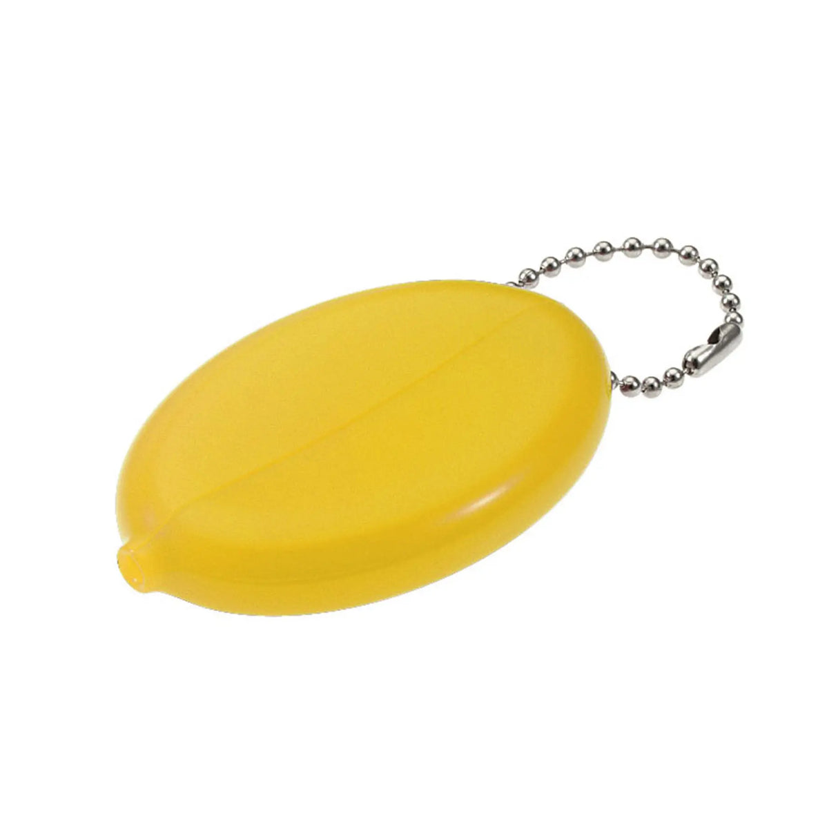 Lucky Line 94180 Squeeze Coin Purse with Ball Chain Yellow - Bulk- 10 pieces