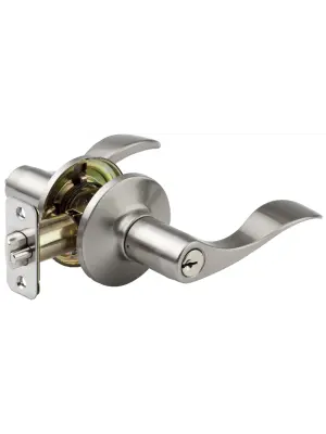 Master Lock WL0115KA4S WAVE LEVER GR3 ENTRY, SATIN NICKEL - SC1