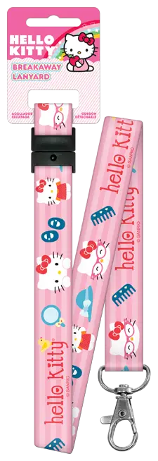 SRL1 HELLO KITTY Doll House Breakaway Lanyard