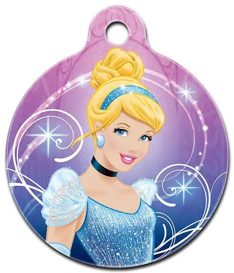 DISNEY PET ID TAG DID1-MD 1-1/4" MED CINDERELLA