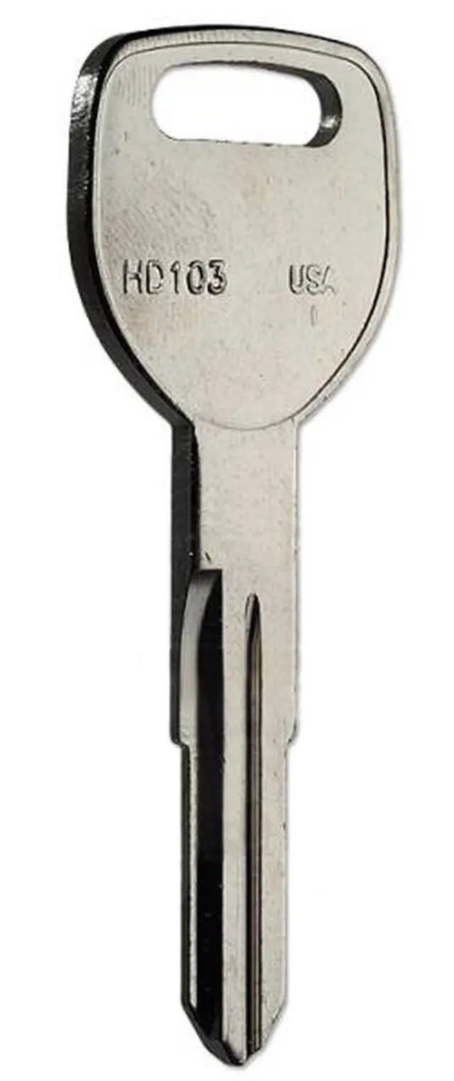 Taylor HD103-NP Honda Key Blank, Nickel Plated 10pcs per pack