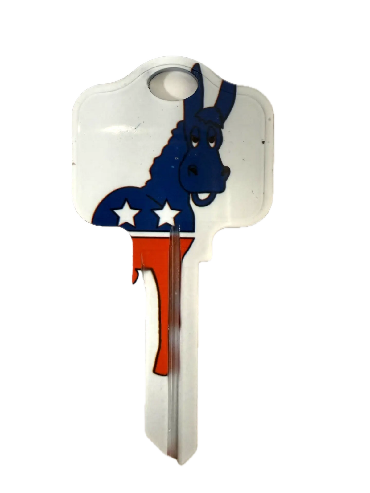 Kaba Ilco KW11-FUNDEM Democrat Key Blank, Kwikset